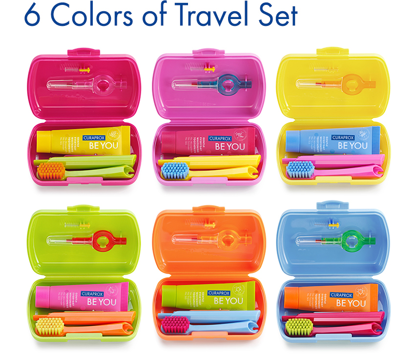 6 Colors of Travel Set. 